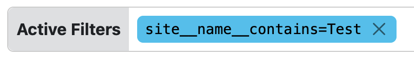 Example Filter