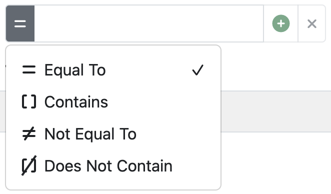 Filter Logic